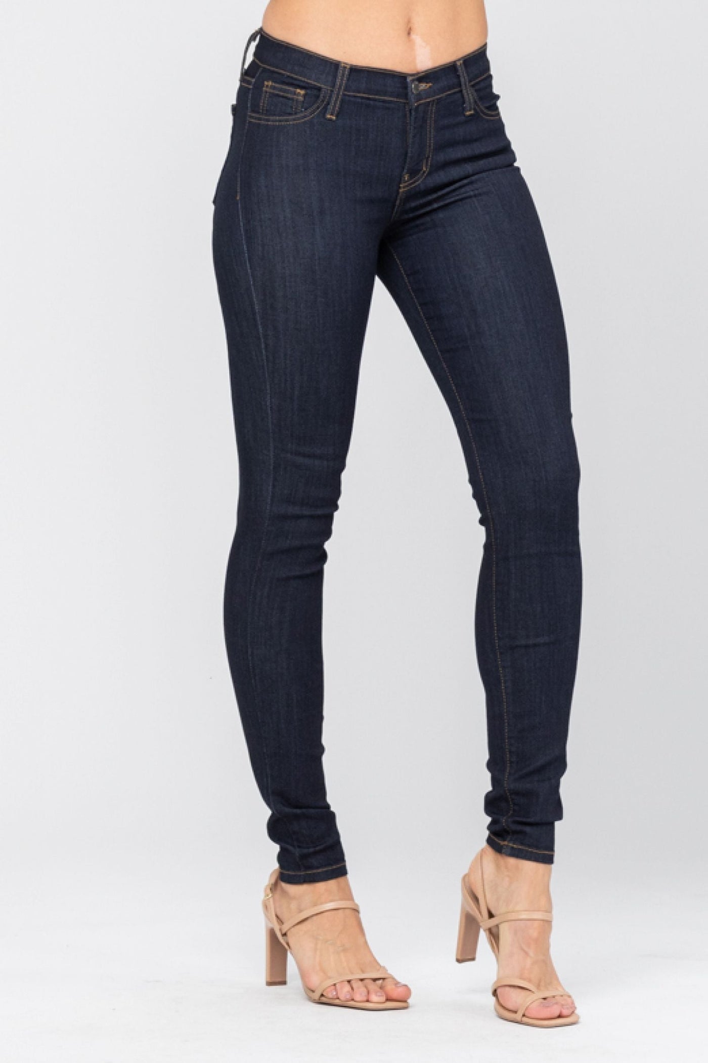 Judy Blue Dark Denim High Waist Stretch Skinny Jeans