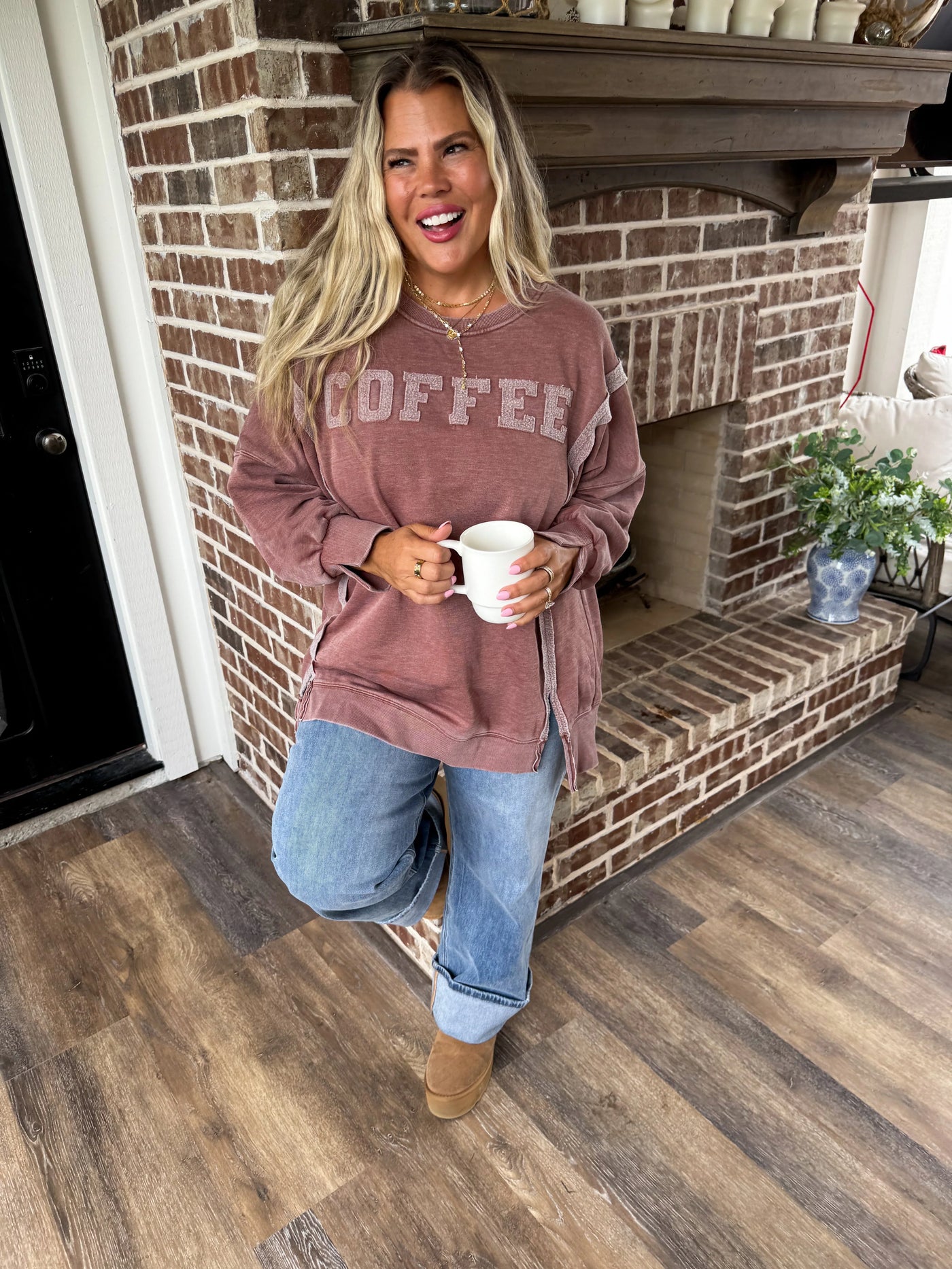 Coffee Lovers Not So Basic Sweatshirt - Blakeley