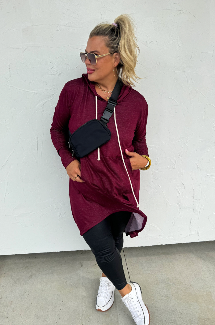 London Long Sleeve Hooded Tunic by Blakeley - 3 Colors