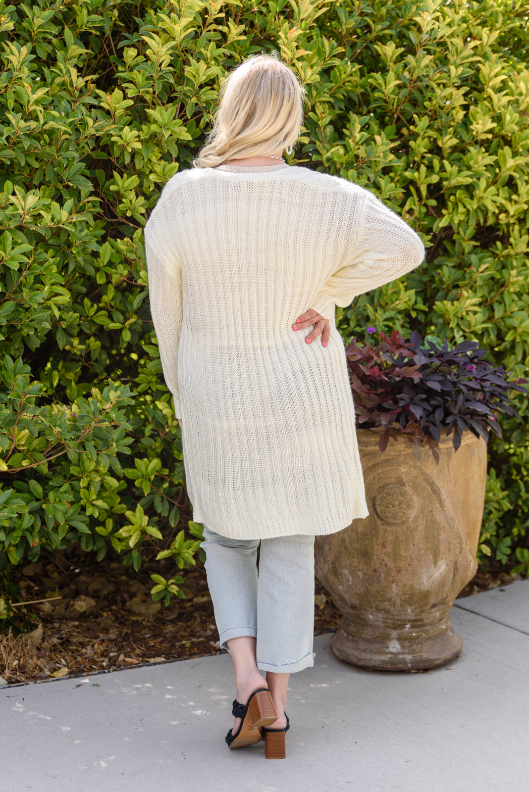 Country Club Ivory Knit Cardigan - Andree by Unit