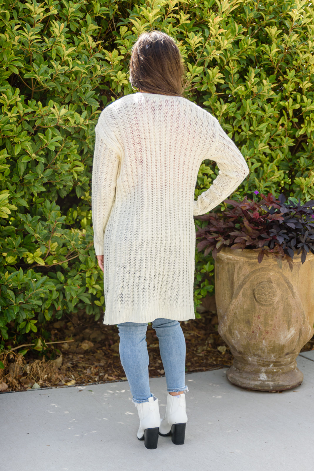 Country Club Ivory Knit Cardigan - Andree by Unit