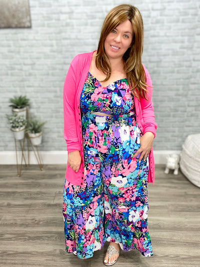 Brunch Queen 2.0 Wide Leg Floral Jumpsuit