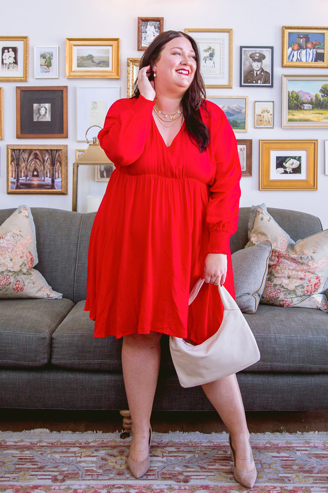 Red Hot Twirl & Spin Dress