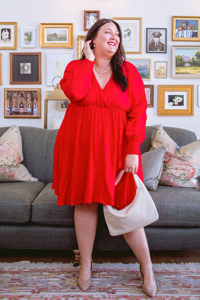 Red Hot Twirl & Spin Dress