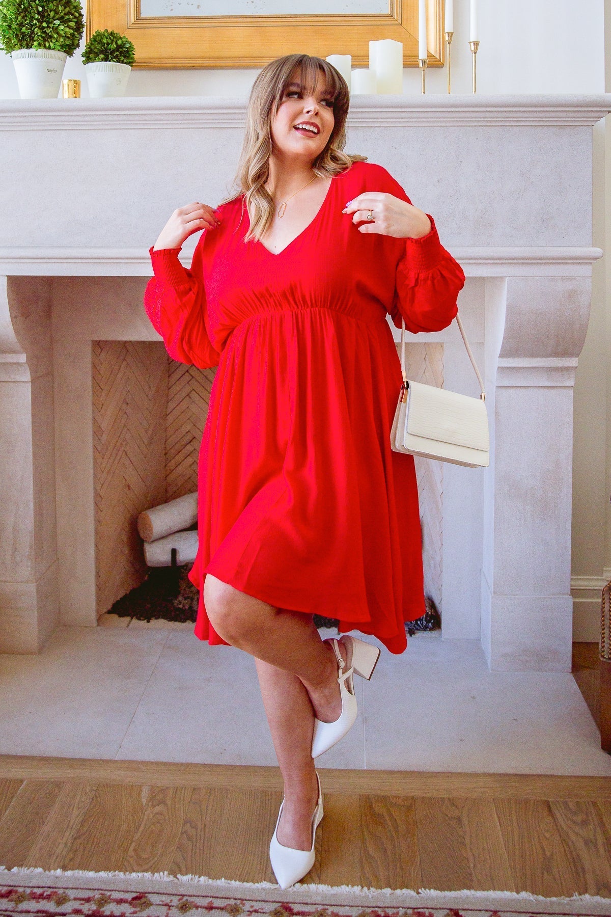 Red Hot Twirl & Spin Dress