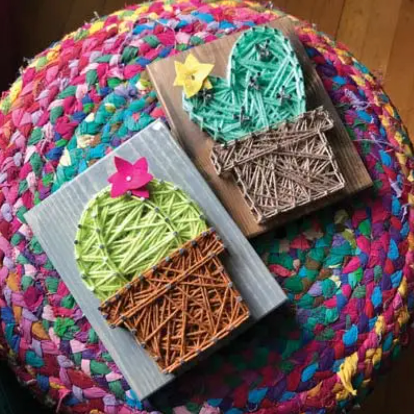 Cactus Mini String Art Kit - DIY Craft Kit