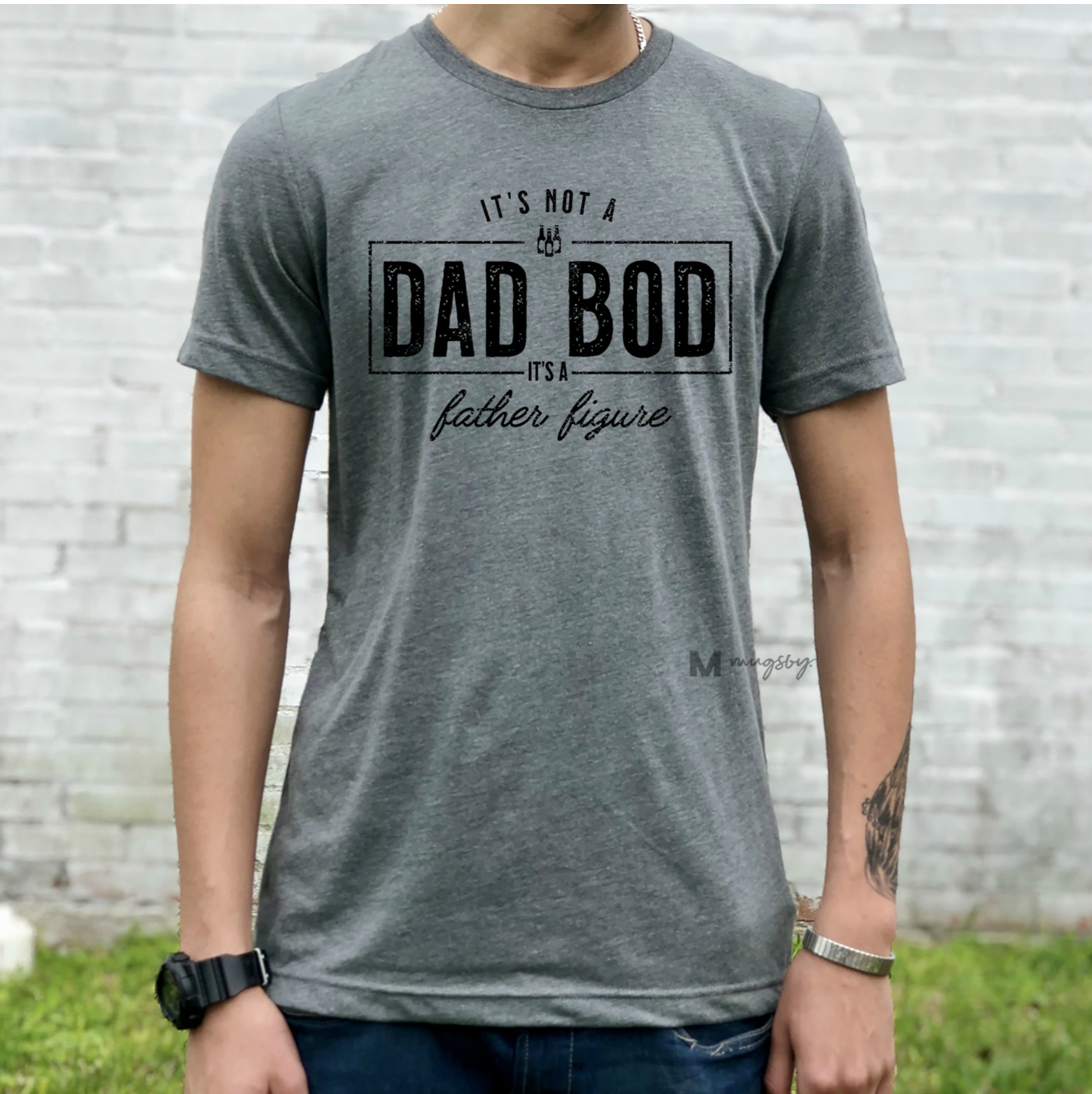 Funny "Dad Bod" Men's Graphic Tee