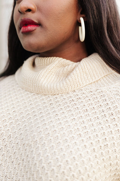 The Kelsey Sweater In Ivory