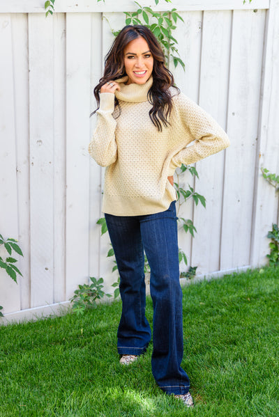 The Kelsey Sweater In Ivory