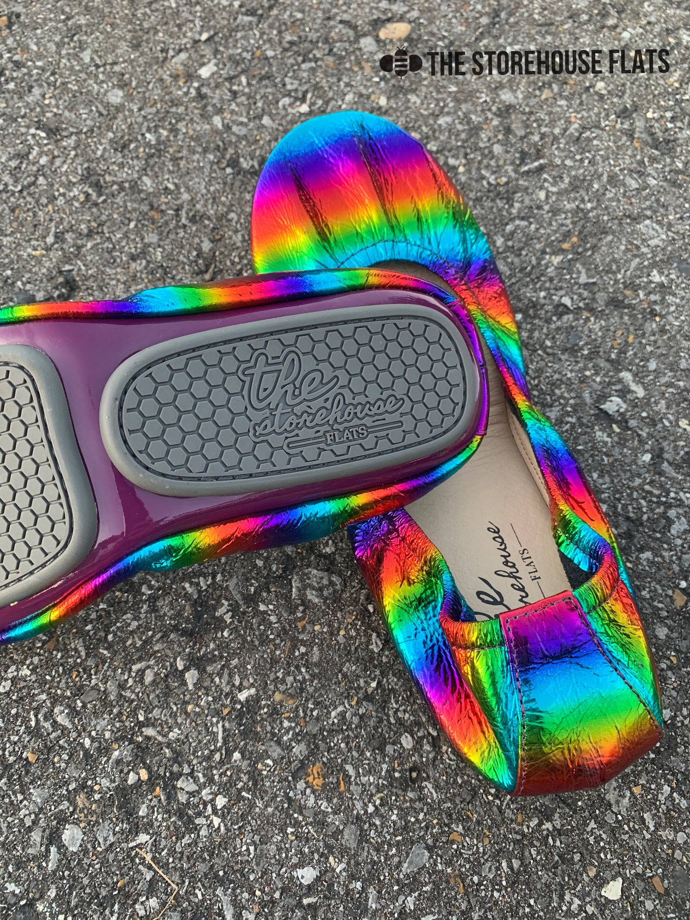 IN STOCK Rainbow Storehouse Flats