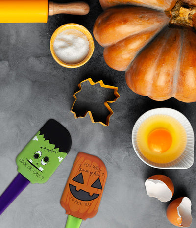 Krumbs Kitchen Halloween Silicone Spatulas